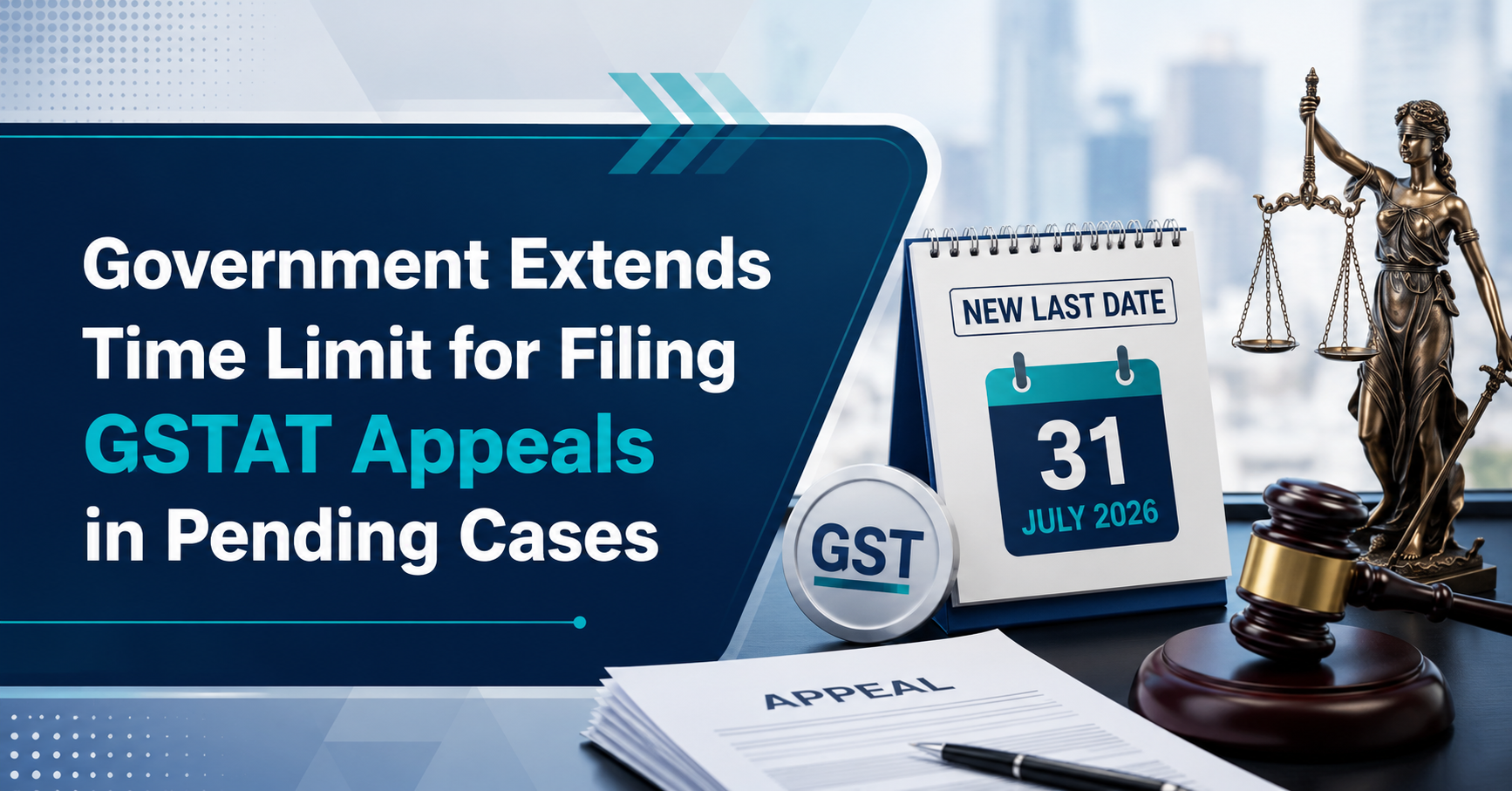 Government Extends Time Limit for Filing GSTAT Appeals in Pending Cases
