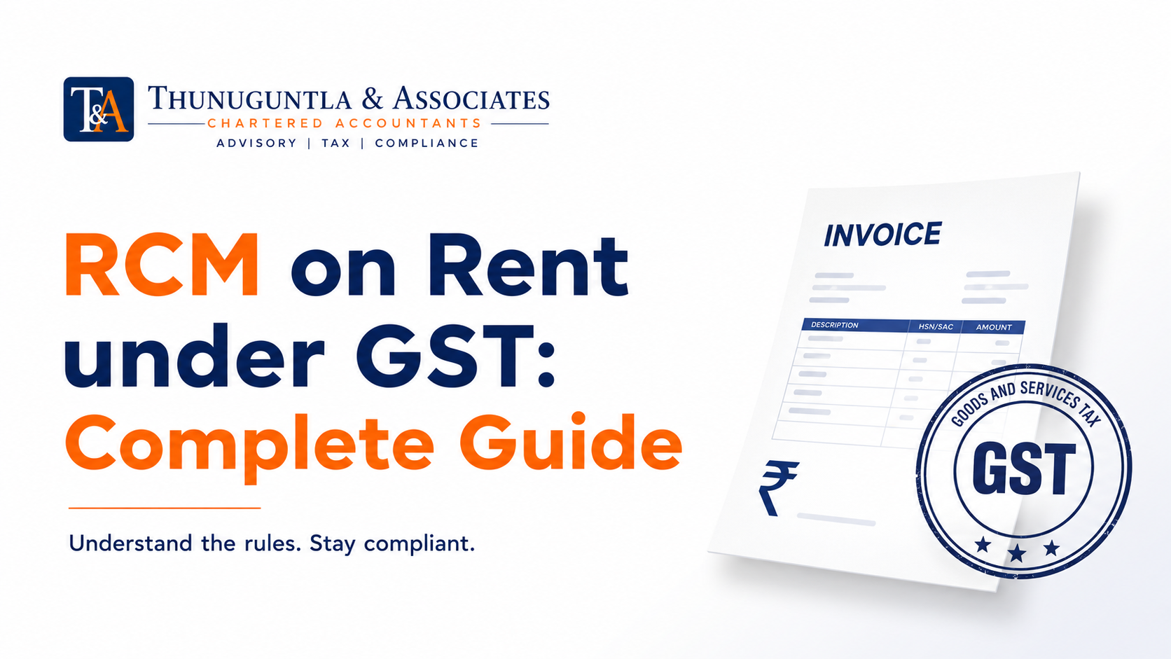 RCM on Rent under GST: Complete Guide
