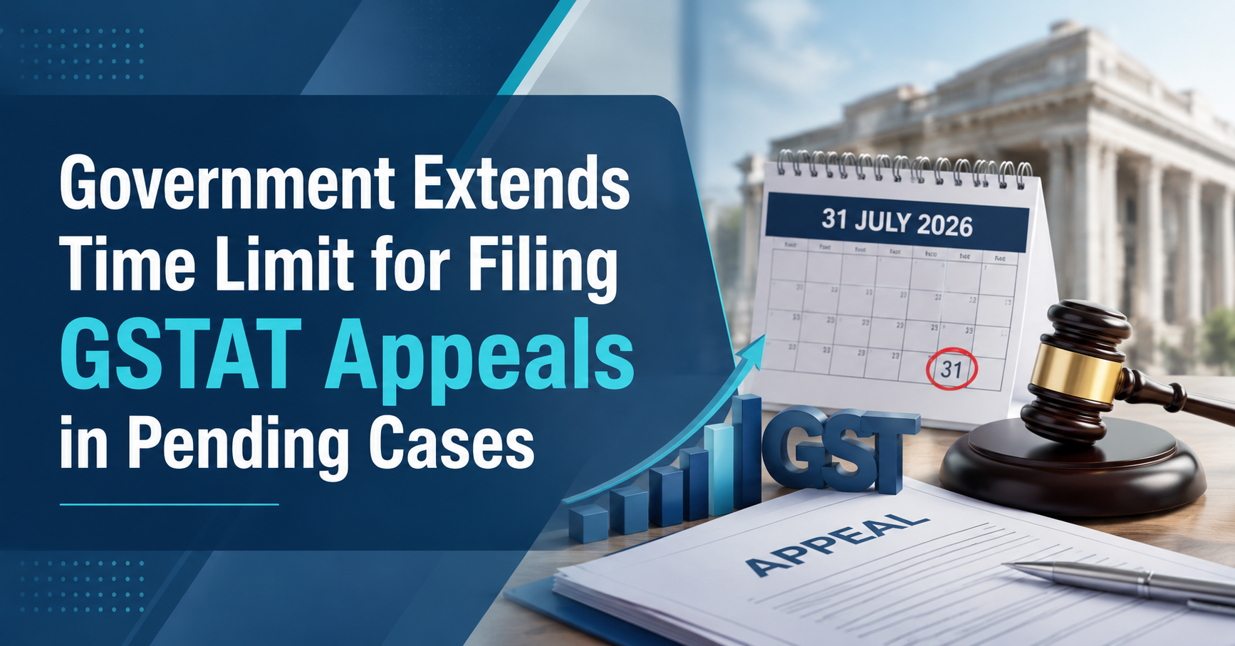 Government Extends Time Limit for Filing GSTAT Appeals in Pending Cases