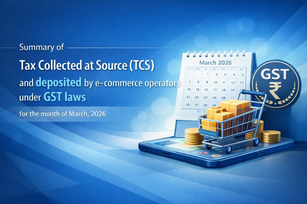 GST TCS for March 2026 – Due on 10 April 2026
