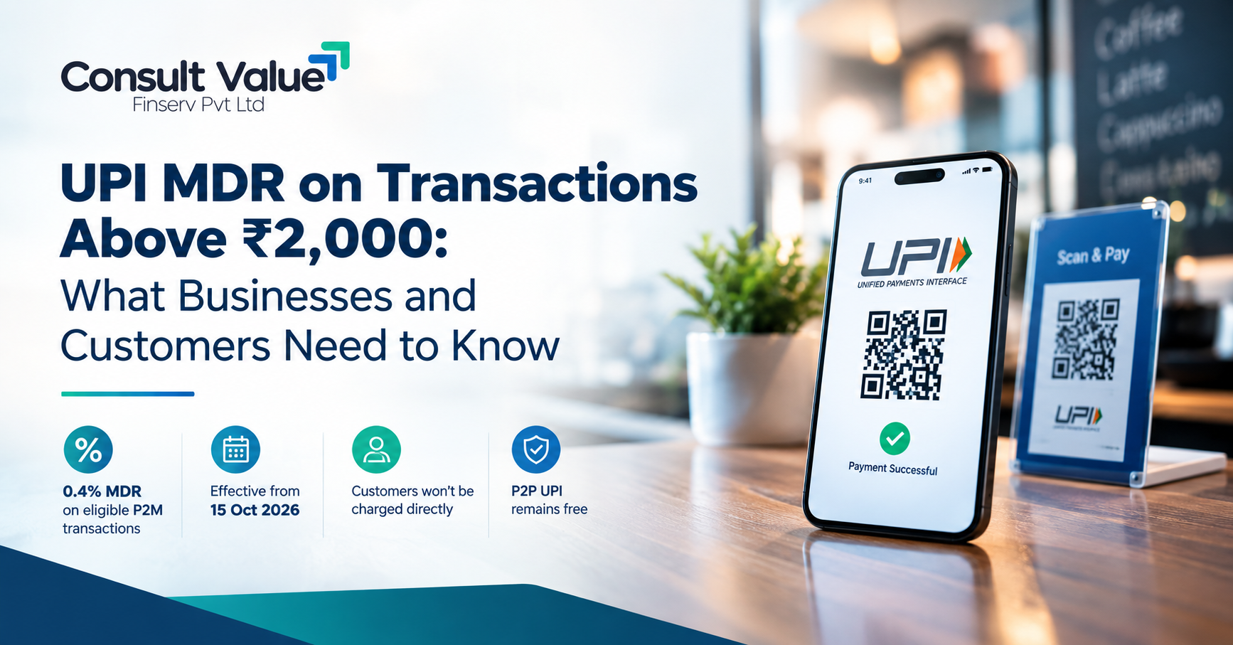 UPI MDR on Transactions Above ₹2,000: What Businesses and Customers Need to Know
