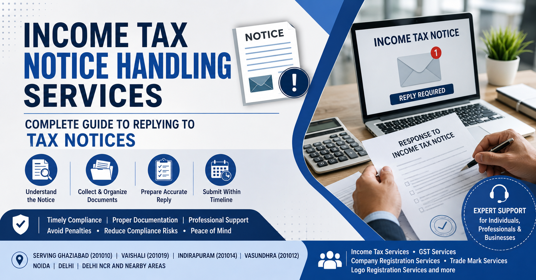 Income Tax Notice Handling Services: Complete Guide to Replying to Tax Notices