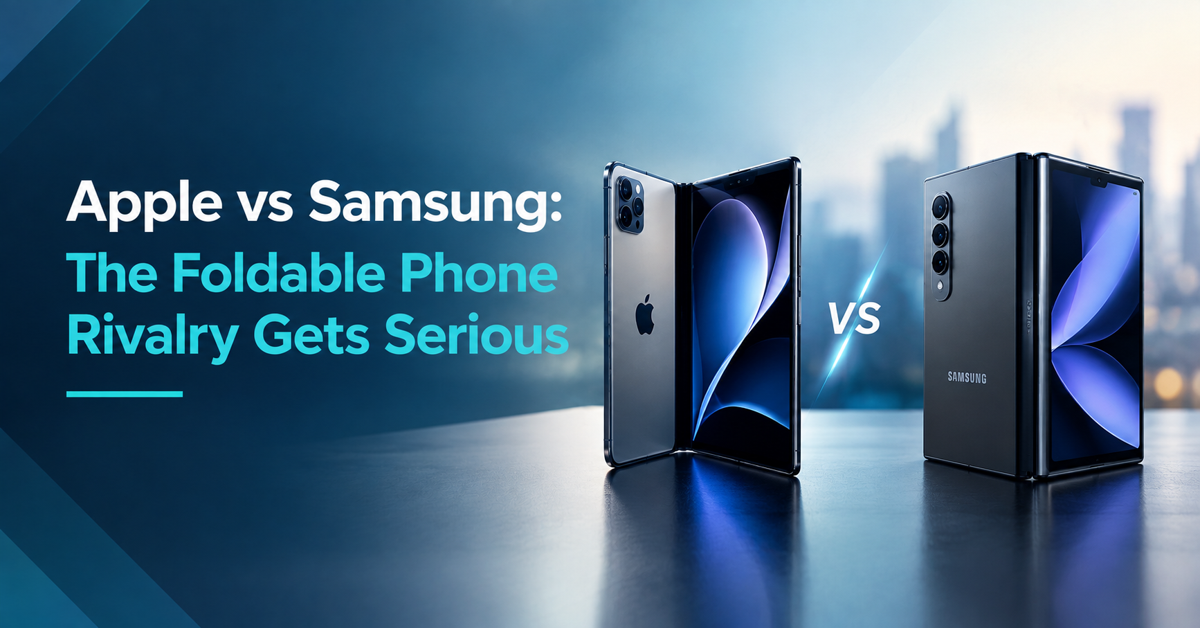 Apple vs Samsung: The Foldable Phone Rivalry Gets Serious
