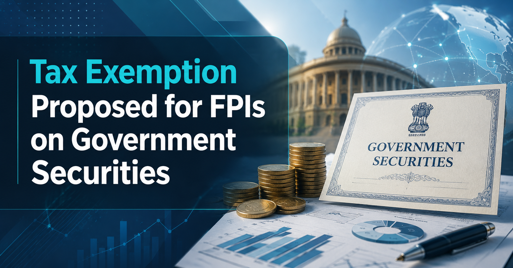 Tax Exemption Proposed for FPIs on Government Securities