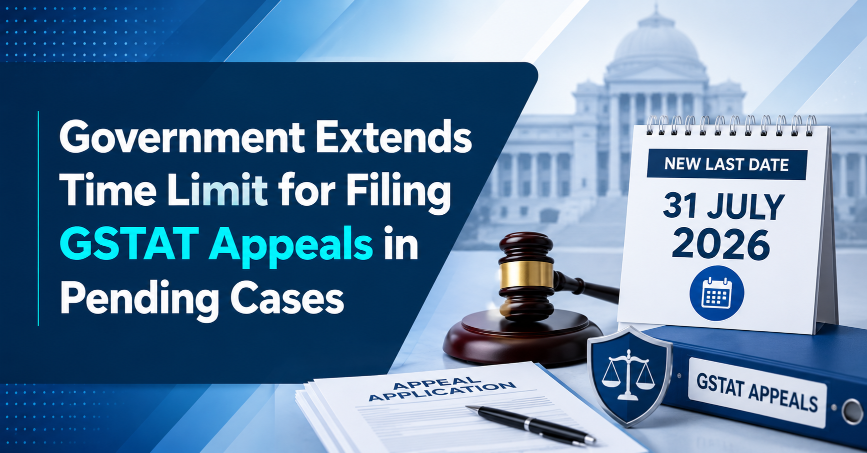 Government Extends Time Limit for Filing GSTAT Appeals in Pending Cases