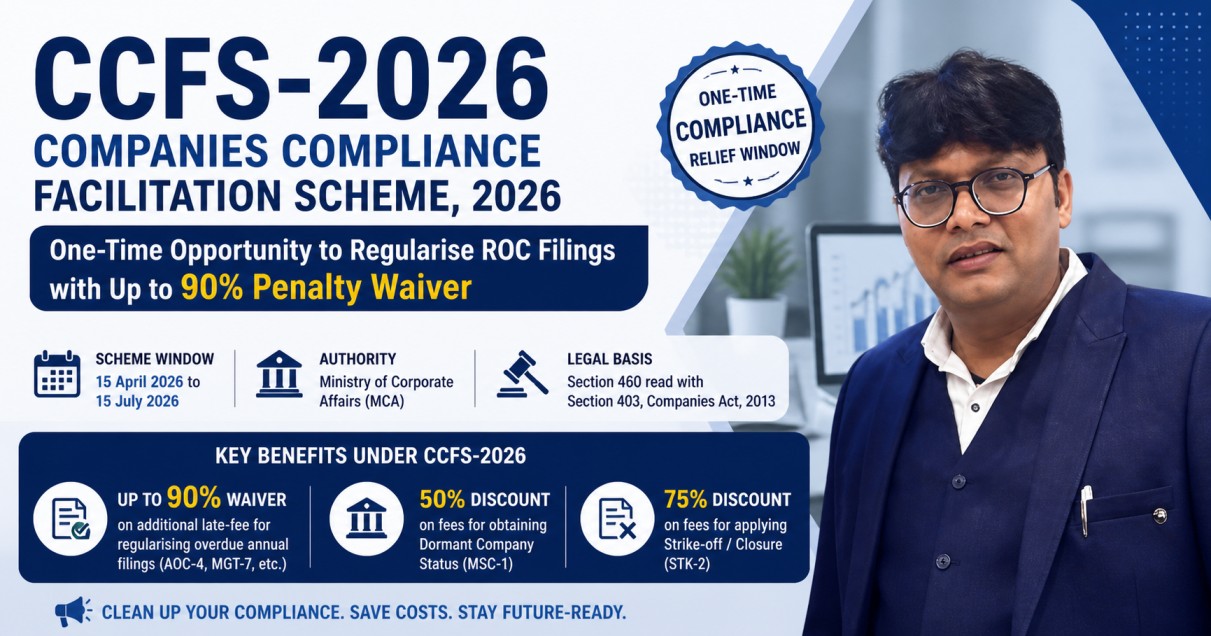 CCFS-2026: Complete Guide to Companies Compliance Facilitation Scheme, 2026