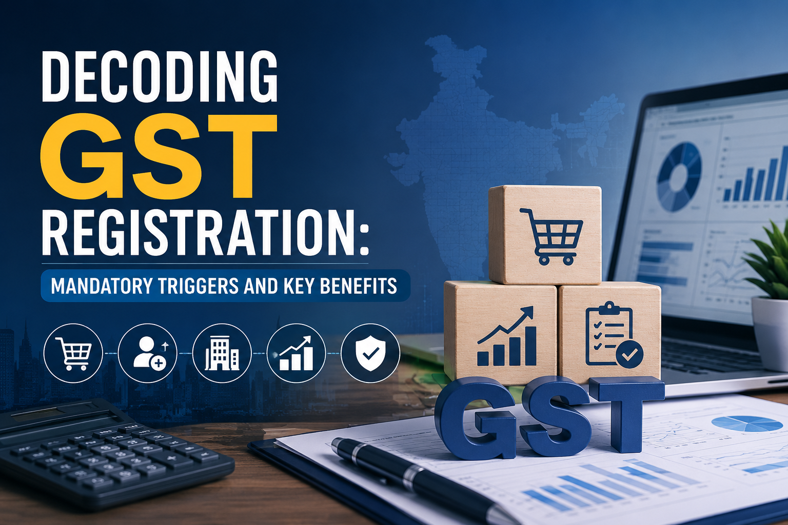 Decoding GST Registration: Mandatory Triggers and Key Benefits