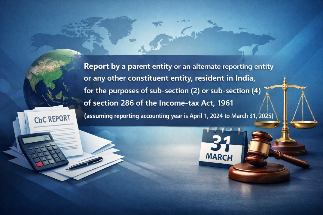 Country-by-Country Reporting (CbCR) Compliance under Section 286 – Due Date & Key Insights (FY 2024-25)