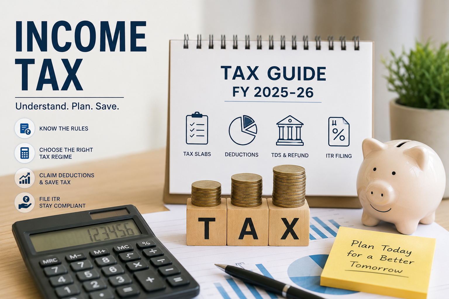 Beyond Tax Slabs: A Practical Guide to Understanding Income Tax in India (FY 2025–26)
