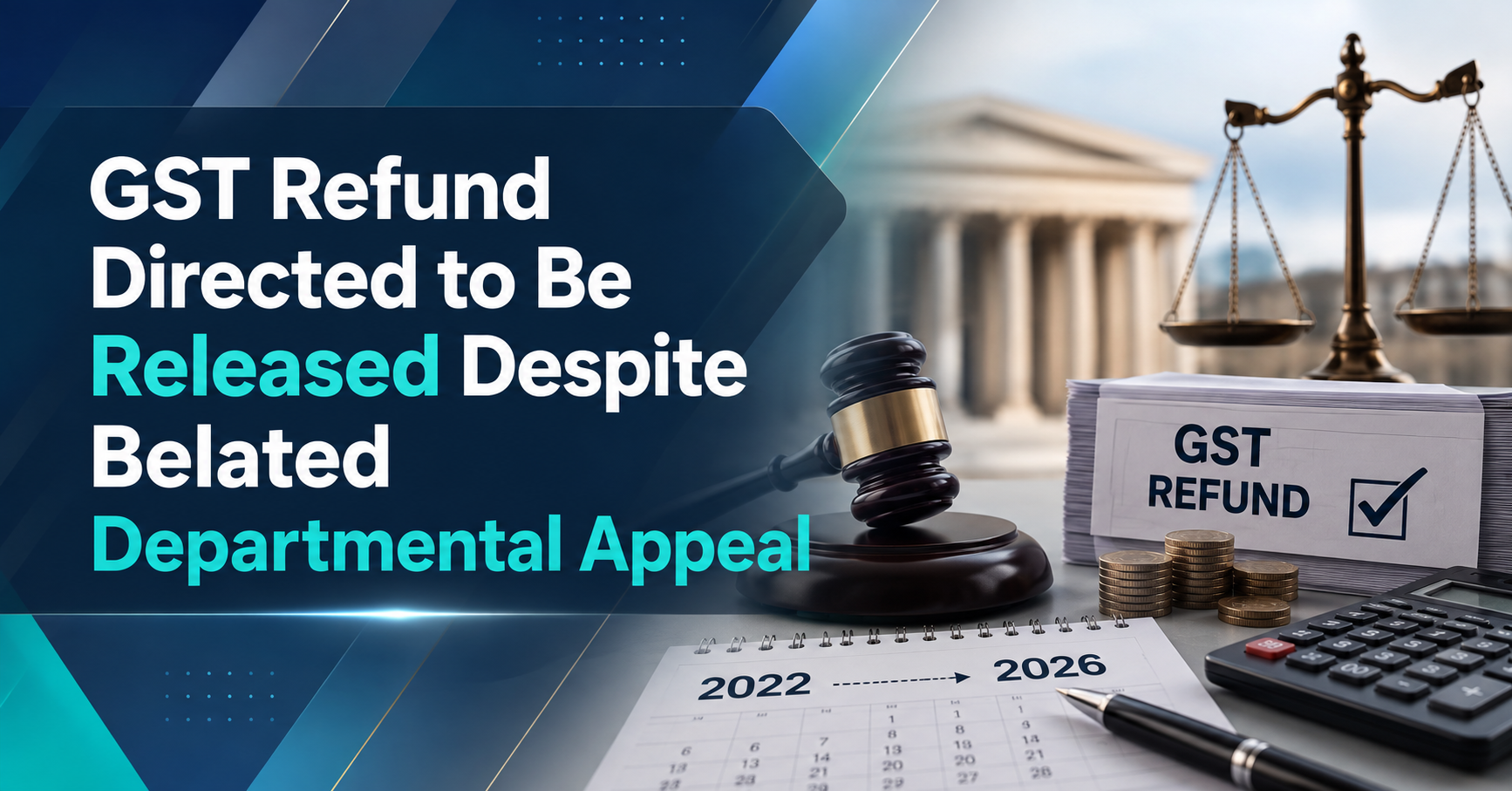 Key Takeaways: GST Refund Directed to Be Released Despite Belated Departmental Appeal