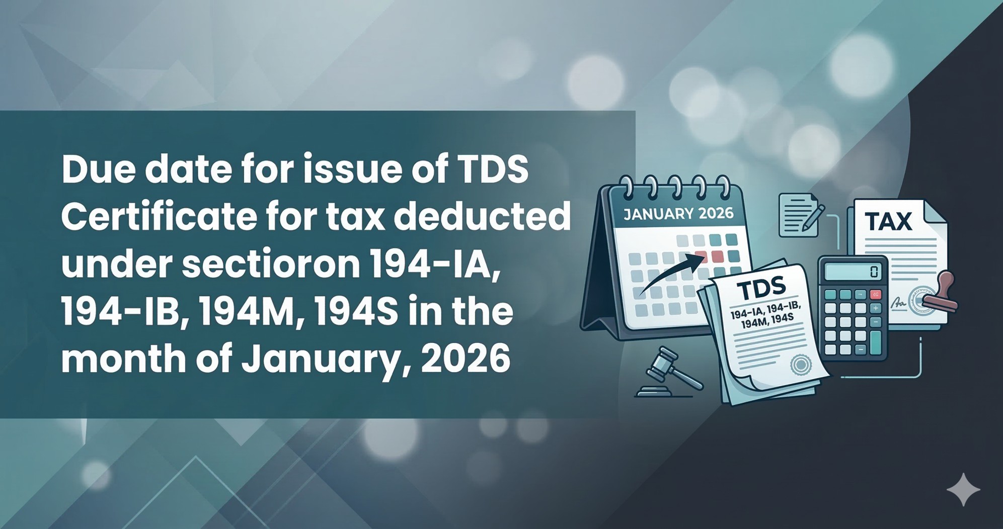 Upcoming Deadline: Issuing TDS Certificates for January 2026 Deductions