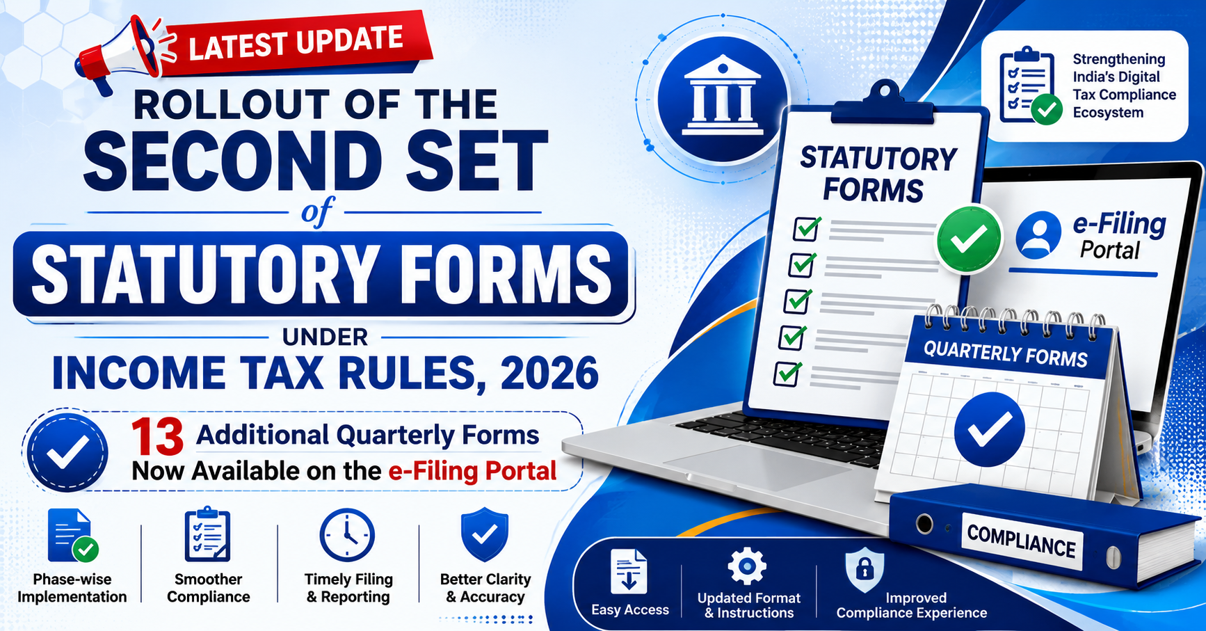 Rollout of the Second Set of Statutory Forms under Income Tax Rules, 2026
