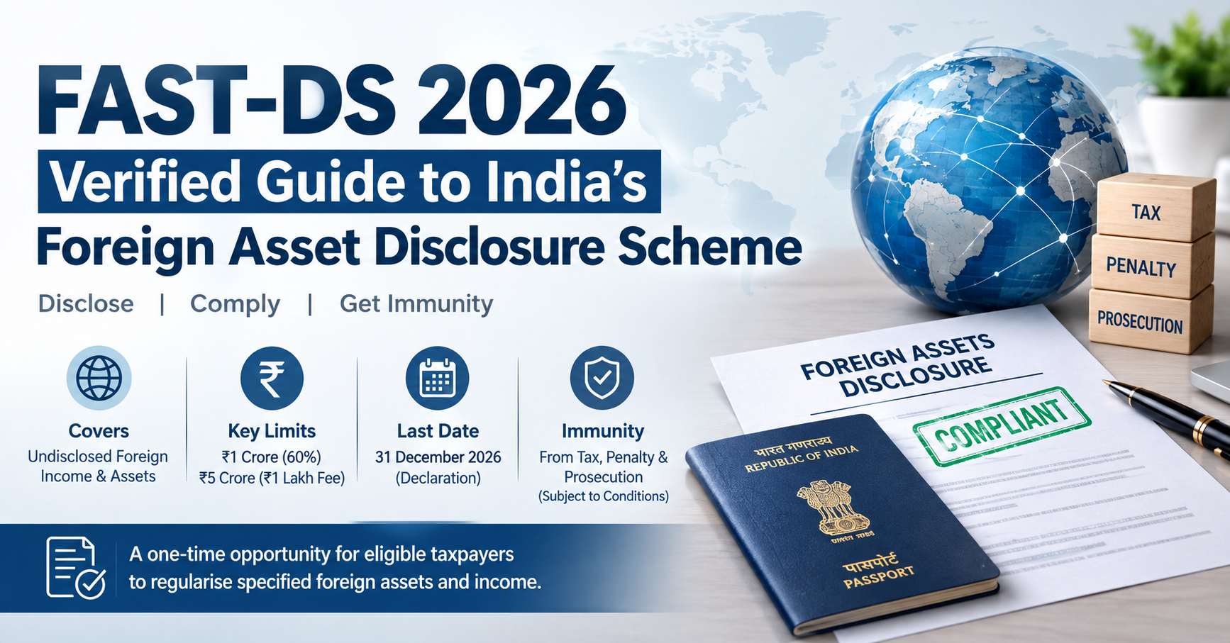 FAST-DS 2026: Verified Guide to India’s Foreign Asset Disclosure Scheme