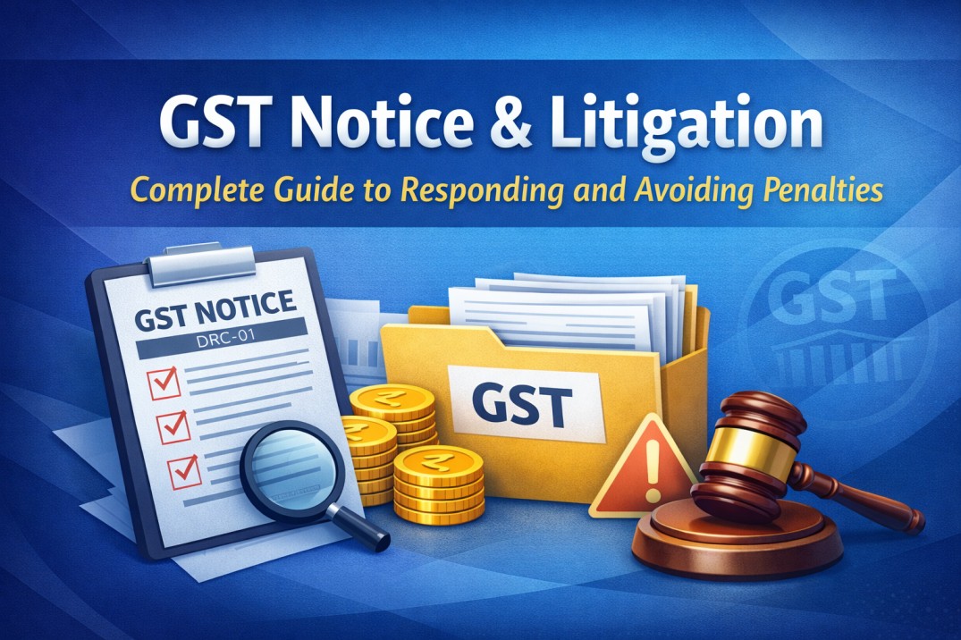 GST Notice & Litigation: Complete Guide to Responding and Avoiding Penalties