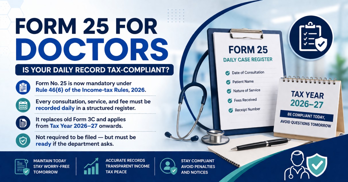 Form 25 for Doctors: Is Your Daily Record Tax-Compliant?
