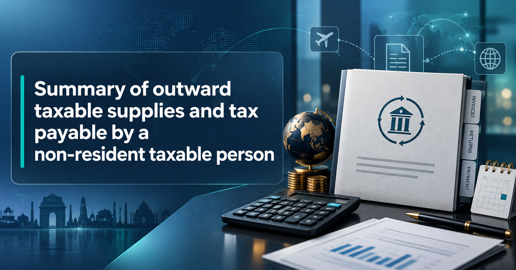 Upcoming Deadline: Summary of outward taxable supplies and tax payable by a 
non-resident taxable person — Due 13 Sep 2026