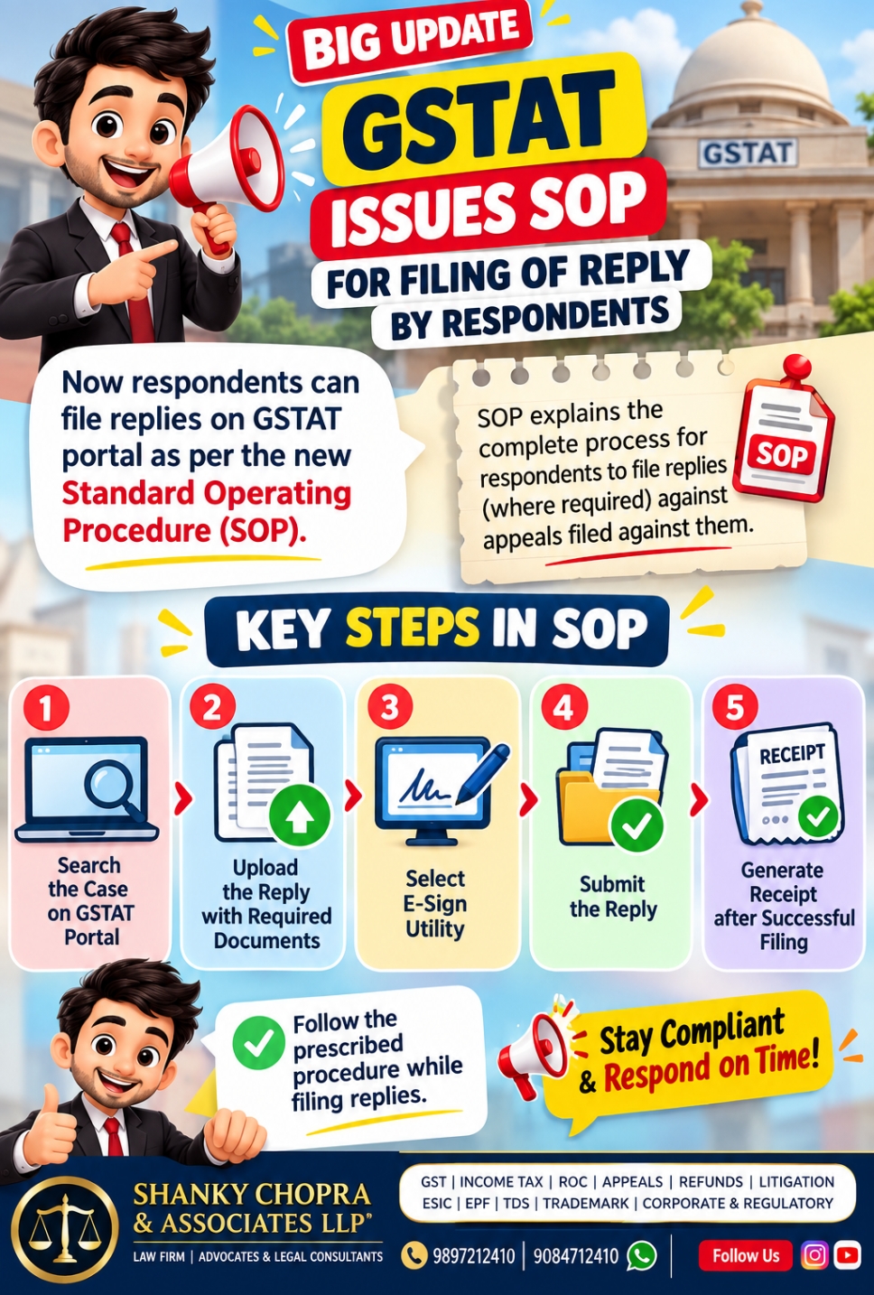 GSTAT SOP for Filing Reply by Respondents | GSTAT Reply Procedure