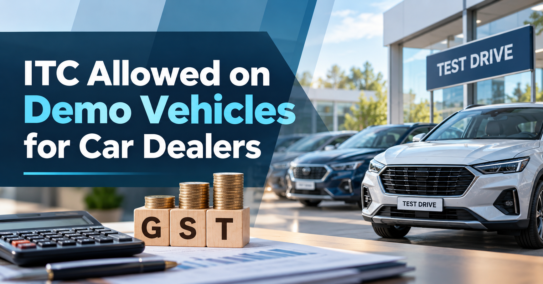 ITC Allowed on Demo Vehicles for Car Dealers