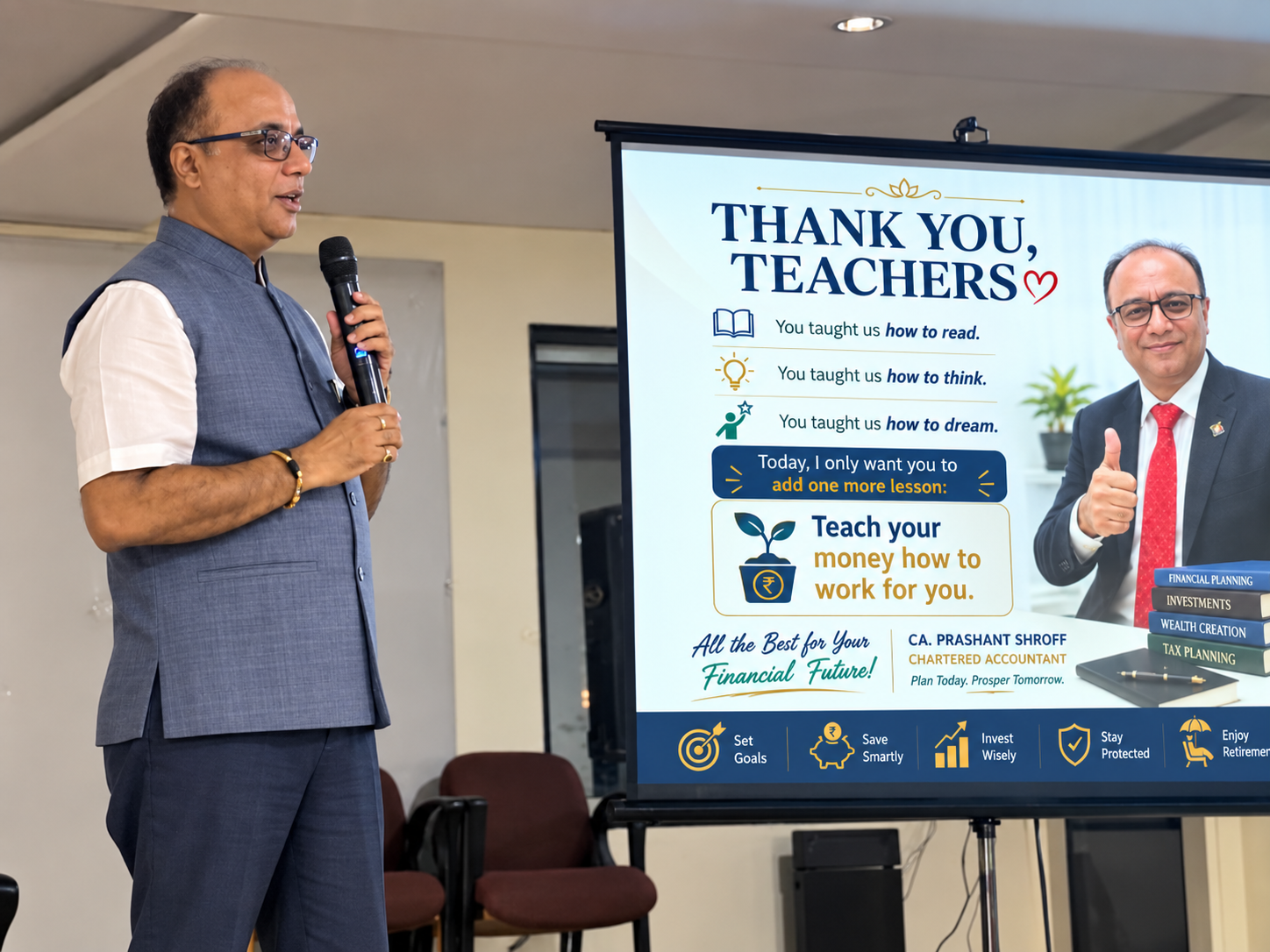 05/09/2026:Seminar on Financial Literacy for Teachers on Teachers Day